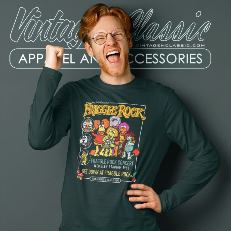 Fraggle Rock Concert 1983 Long Sleeve Tee Fraggle Rock Concert 1983 Long Sleeve Tee