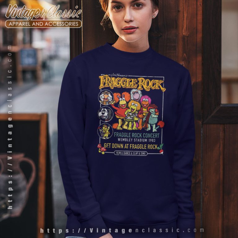 Fraggle Rock Concert 1983 Sweatshirt Fraggle Rock Concert 1983 Sweatshirt