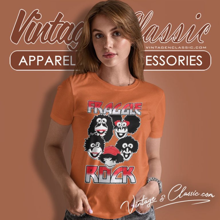 Fraggle Rock Cosplay Kiss Band Women T Shirt Fraggle Rock Cosplay Kiss Band Women T Shirt