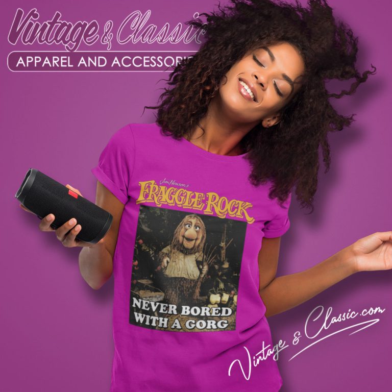 Fraggle Rock Never Bored With A Gorg Women T Shirt Fraggle Rock Never Bored With A Gorg Women T Shirt