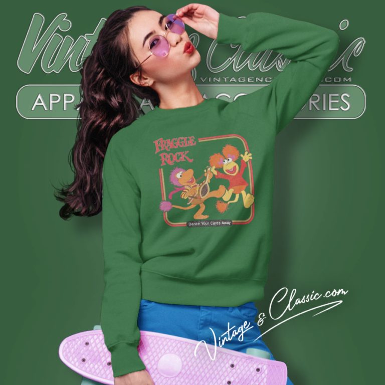 Fraggle Rock Shirt Dance Your Cares Away Sweatshirt Fraggle Rock Shirt Dance Your Cares Away Sweatshirt