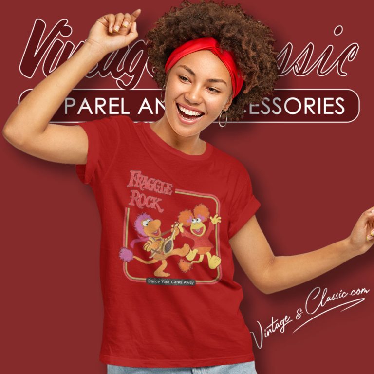 Fraggle Rock Shirt Dance Your Cares Away Women T Shirt Fraggle Rock Shirt Dance Your Cares Away Women T Shirt