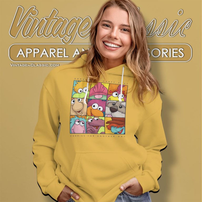 Fraggle Rock Tv Show Shirt Dance Your Cares Away Hoodie Fraggle Rock Tv Show Shirt Dance Your Cares Away Hoodie