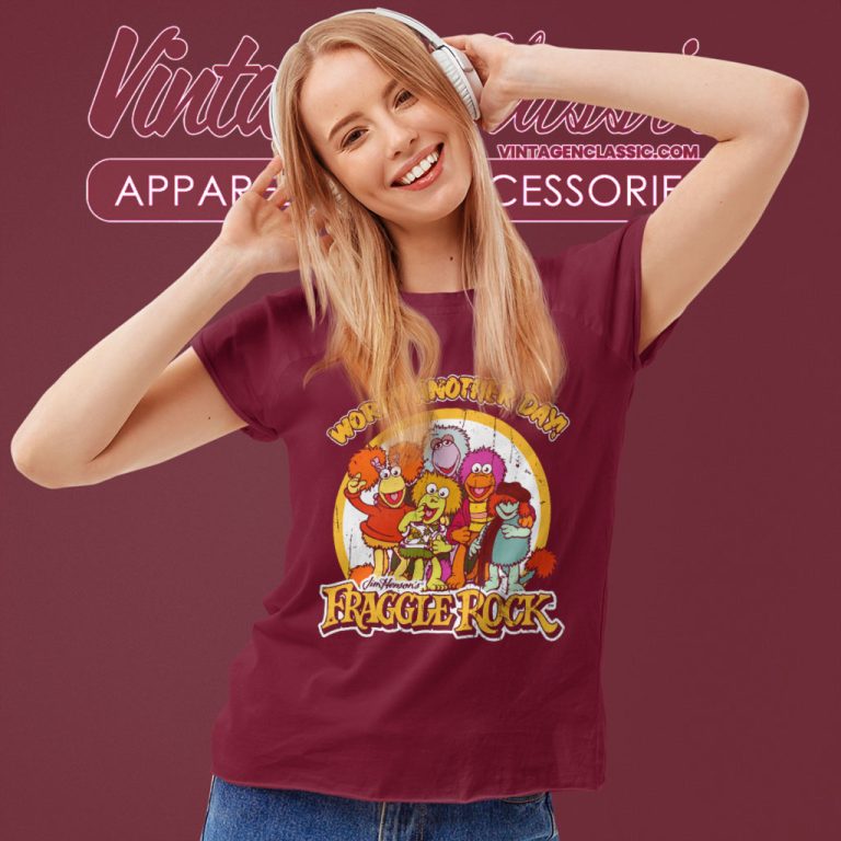 Fraggle Rock Worry Another Day Women T Shirt Fraggle Rock Worry Another Day Women T Shirt