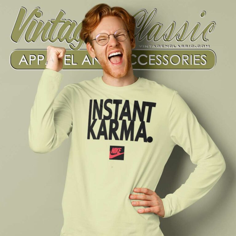 Frank Ocean Instant Karma Nike Long Sleeve Tee Frank Ocean Instant Karma Nike Long Sleeve Tee