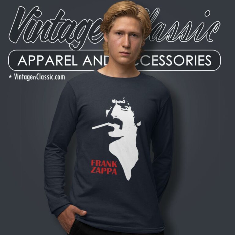 Frank Zappa 77 Tour Long Sleeve Tee Frank Zappa 77 Tour Long Sleeve Tee