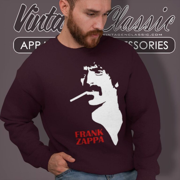 Frank Zappa 77 Tour Sweatshirt Frank Zappa 77 Tour Sweatshirt