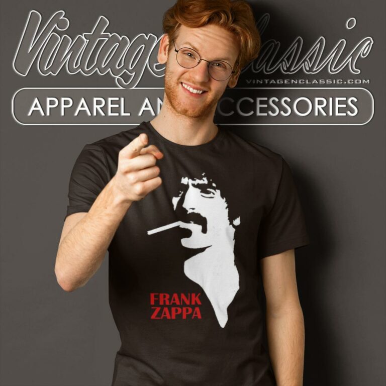 Frank Zappa 77 Tour T Shirt Frank Zappa 77 Tour T Shirt