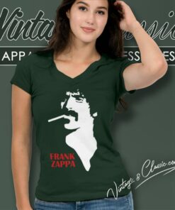 Frank Zappa 77 Tour V Neck TShirt
