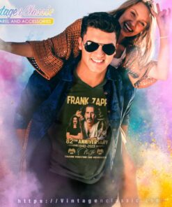 Frank Zappa 82th Anniversary V Neck TShirt