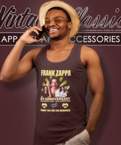 Frank Zappa 84th Anniversary Tank Top Racerback