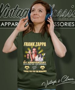 Frank Zappa 84th Anniversary Women T Shirt