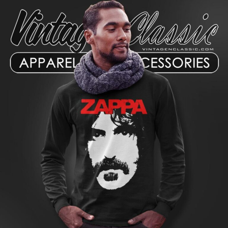 Frank Zappa Apostrophe 1974 Long Sleeve Tee Frank Zappa Apostrophe 1974 Long Sleeve Tee