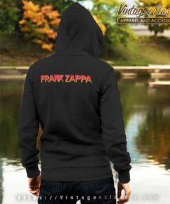 Frank Zappa Shirt Phi Zappa Krappa Toilet 7 Frank Zappa Backside Hoodie