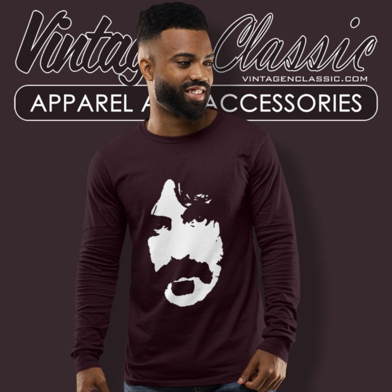 Frank Zappa Black Apostrophe Long Sleeve Tee Frank Zappa Black Apostrophe Long Sleeve Tee