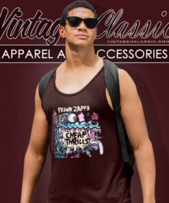 Frank Zappa Cheap Thrills Tank Top Racerback