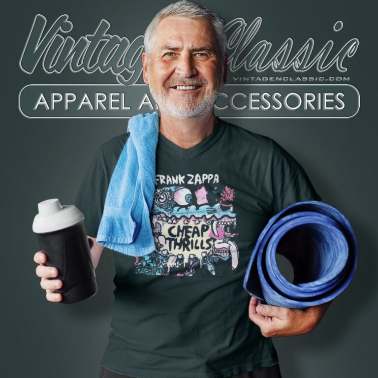 Frank Zappa Cheap Thrills V Neck TShirt Frank Zappa Cheap Thrills V Neck TShirt