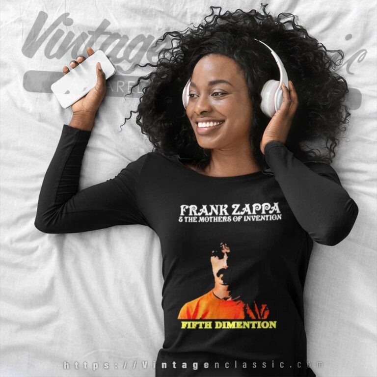 Frank Zappa Fifth Dimension Long Sleeve Tee Frank Zappa Fifth Dimension Long Sleeve Tee