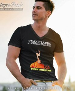Frank Zappa Fifth Dimension V Neck TShirt