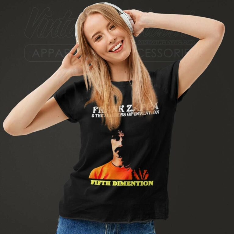 Frank Zappa Fifth Dimension Women TShirt Frank Zappa Fifth Dimension Women TShirt