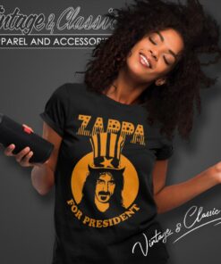 Frank Zappa For President Women T Shirt