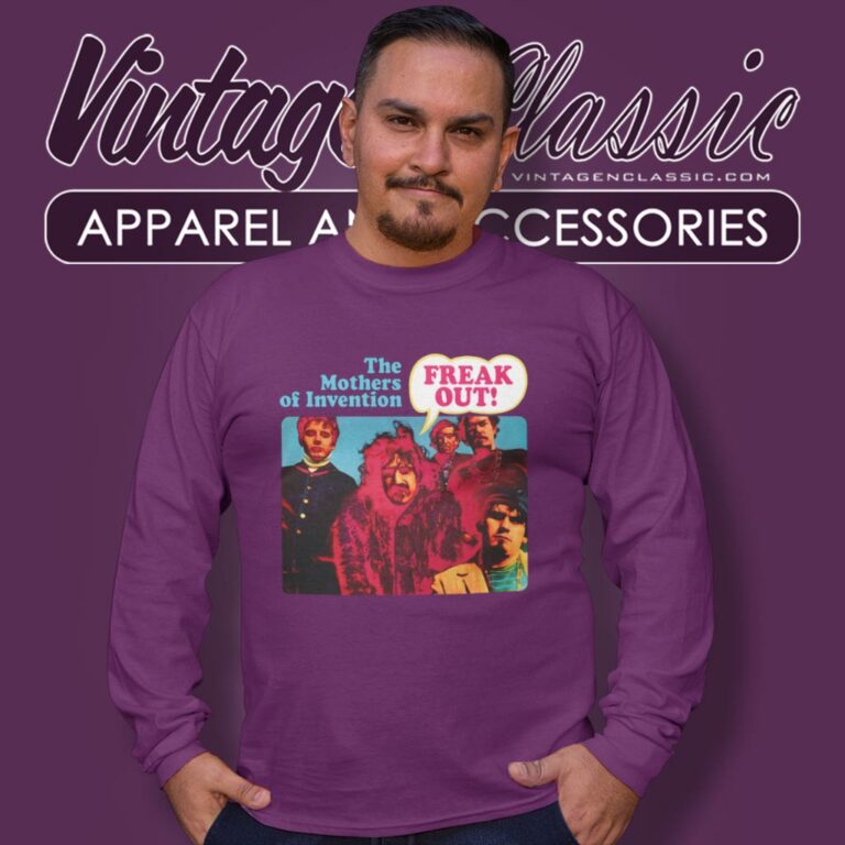 Frank Zappa Freak Out Long Sleeve Tee Frank Zappa Freak Out Long Sleeve Tee