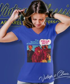 Frank Zappa Freak Out V Neck TShirt