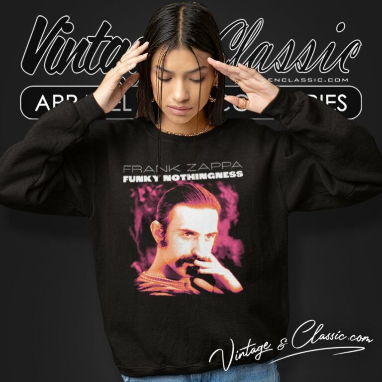 Frank Zappa Funky Nothingness Album Sweatshirt Frank Zappa Funky Nothingness Album Sweatshirt