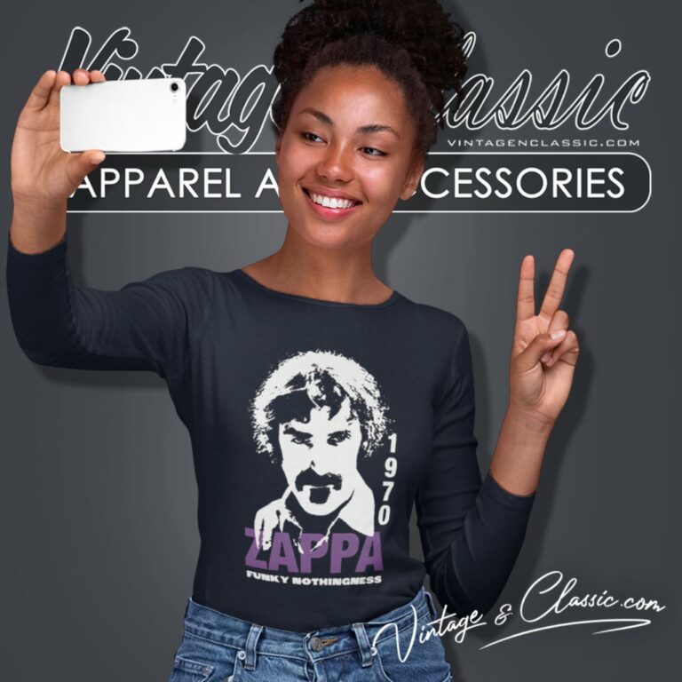 Frank Zappa Funky Nothingness Long Sleeve Tee Frank Zappa Funky Nothingness Long Sleeve Tee