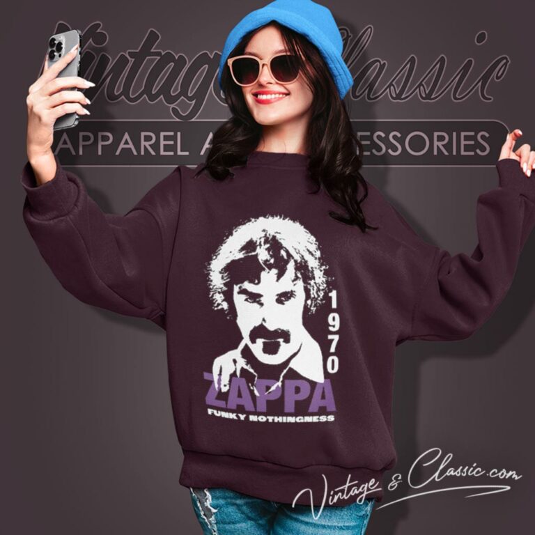 Frank Zappa Funky Nothingness Sweatshirt Frank Zappa Funky Nothingness Sweatshirt
