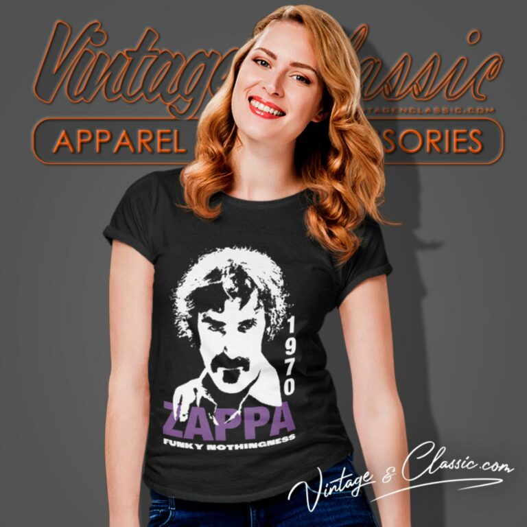 Frank Zappa Funky Nothingness Women T Shirt Frank Zappa Funky Nothingness Women T Shirt