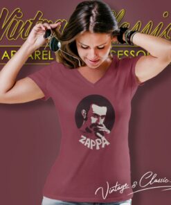Frank Zappa Funky V Neck TShirt