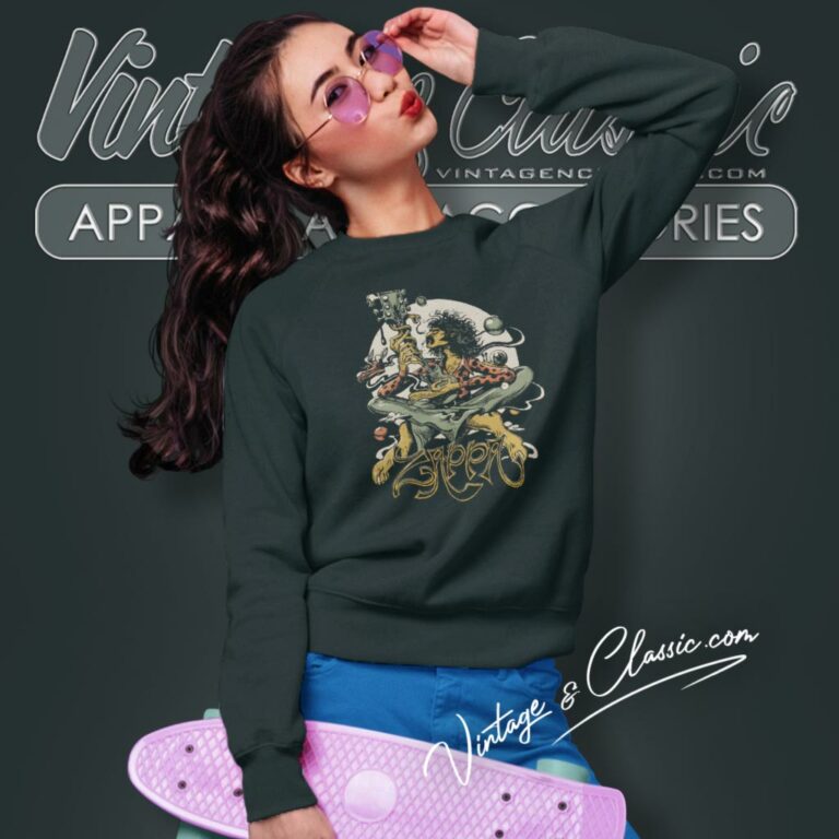 Frank Zappa Guitar Trip Sweatshirt Frank Zappa Guitar Trip Sweatshirt