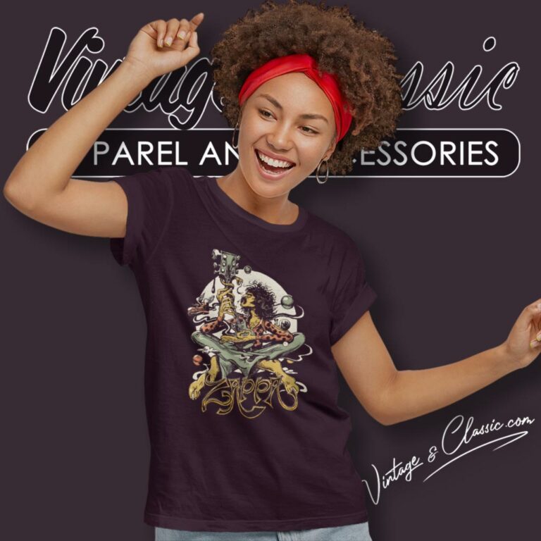 Frank Zappa Guitar Trip Women T Shirt Frank Zappa Guitar Trip Women T Shirt