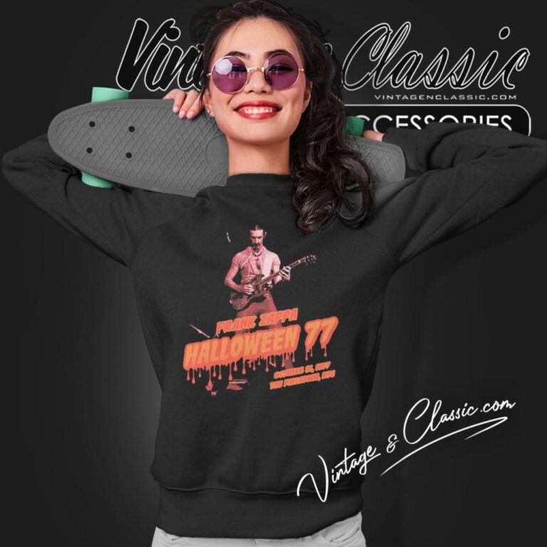 Frank Zappa Halloween 77 Sweatshirt Frank Zappa Halloween 77 Sweatshirt