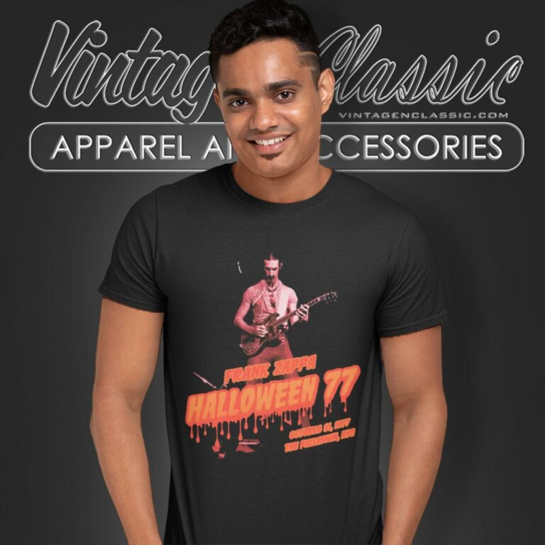 Frank Zappa Halloween 77 T Shirt Frank Zappa Halloween 77 T Shirt