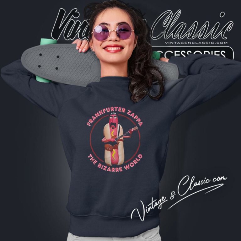 Frank Zappa Hot Dog Sweatshirt Frank Zappa Hot Dog Sweatshirt