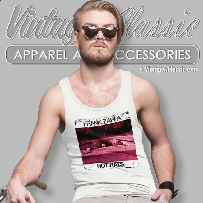 Frank Zappa Hot Rats Album Tank Top Racerback Frank Zappa Hot Rats Album Tank Top Racerback