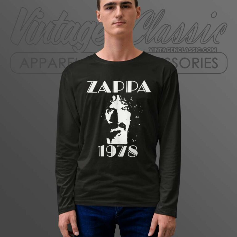 Frank Zappa Mothers Of Invention Long Sleeve Tee Frank Zappa Mothers Of Invention Long Sleeve Tee