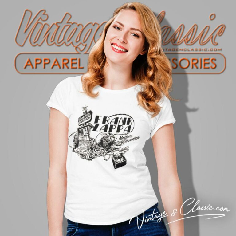 Frank Zappa Overnite Motel Women T Shirt Frank Zappa Overnite Motel Women T Shirt