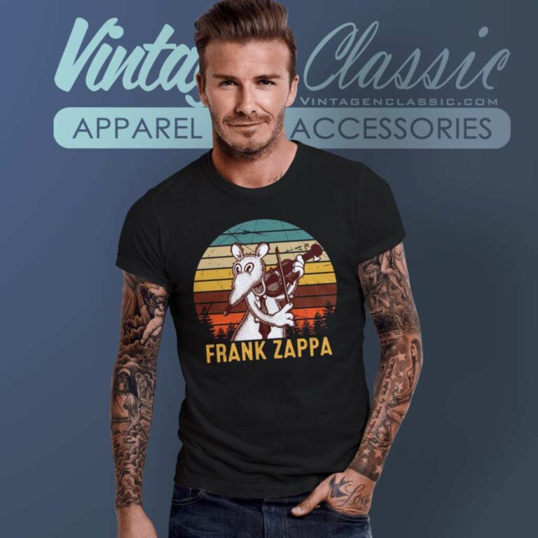 Frank Zappa Playing Violin Rat T Shirt Frank Zappa Playing Violin Rat T Shirt