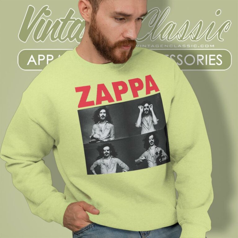 Frank Zappa Poster Sweatshirt Frank Zappa Poster Sweatshirt