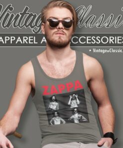 Frank Zappa Poster Shirt 4 Frank Zappa Poster Tank Top Racerback