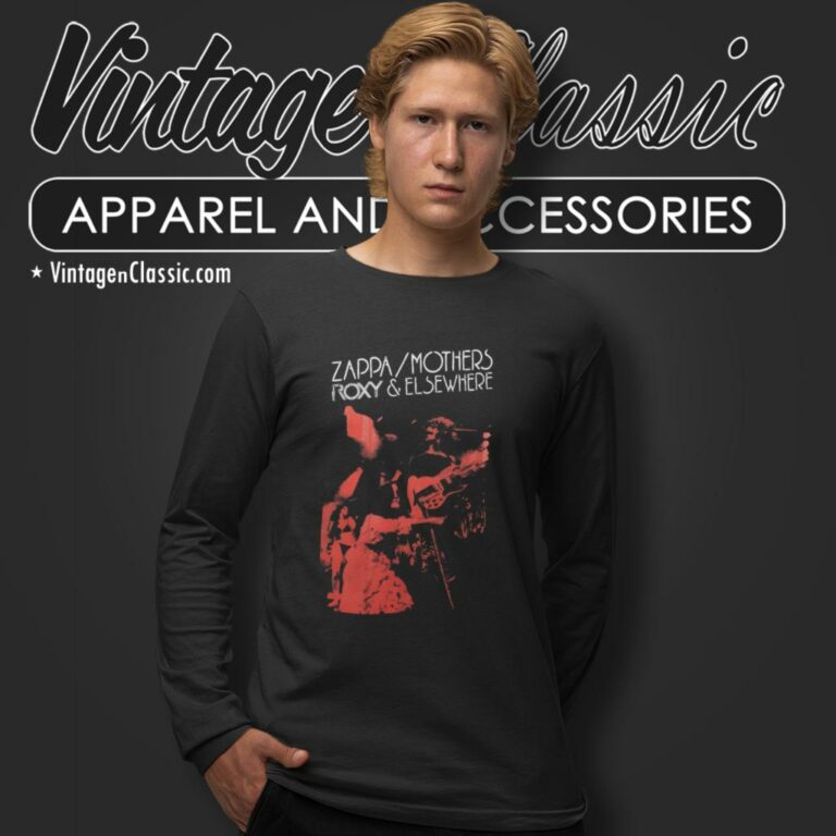 Frank Zappa Roxy Elsewhere Long Sleeve Tee Frank Zappa Roxy Elsewhere Long Sleeve Tee