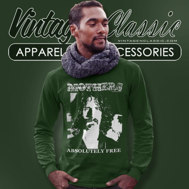 Frank Zappa Shirt Absolutely Free Long Sleeve Tee 1 Frank Zappa Shirt Absolutely Free Long Sleeve Tee 1