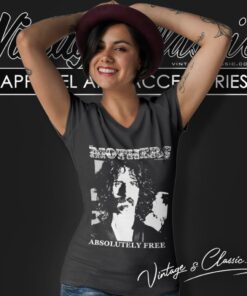 Frank Zappa Shirt Absolutely Free V Neck TShirt 1