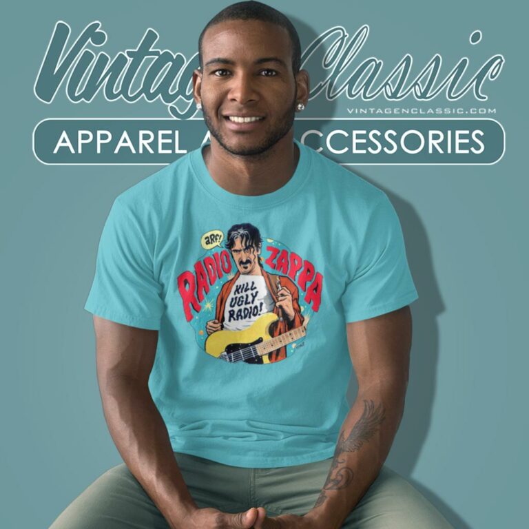 Frank Zappa Shirt Kill Ugly Radio T Shirt Frank Zappa Shirt Kill Ugly Radio T Shirt