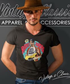Frank Zappa Shirt Kill Ugly Radio V Neck TShirt