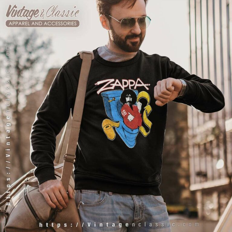 Frank Zappa Shirt Phi Zappa Krappa Toilet Sweatshirt Frank Zappa Shirt Phi Zappa Krappa Toilet Sweatshirt