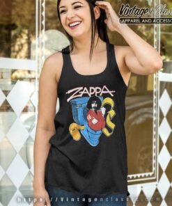 Frank Zappa Shirt Phi Zappa Krappa Toilet 4 Frank Zappa Shirt Phi Zappa Krappa Toilet Tank Top Racerback